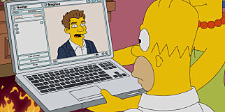 Her er Magnus Carlsen i «The Simpsons»