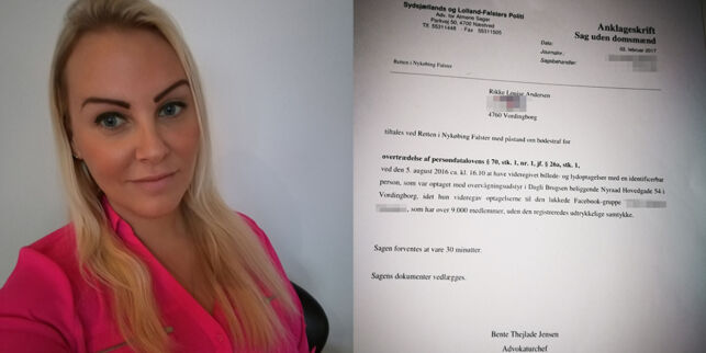 Rikke Louise (35) la ut bilde av mannen som blottet seg for datteren. Nå er hun selv tiltalt i saken