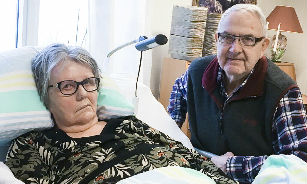 En sykehusinfeksjon tvang Karin (77) til ti operasjoner. Nå er hun lenket til senga
