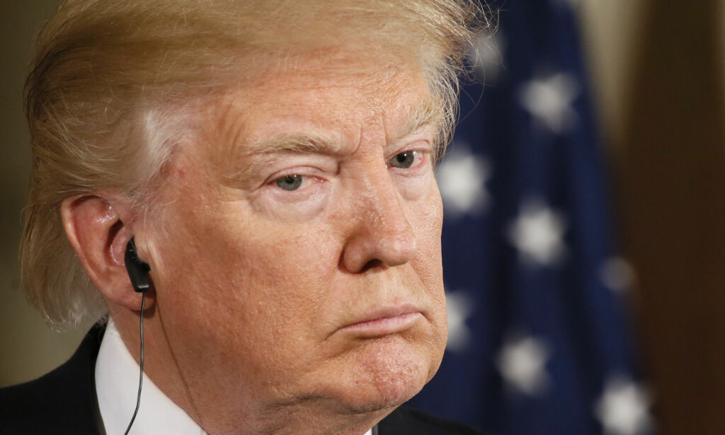 Rekordlav Gallup-måling for president Trump
