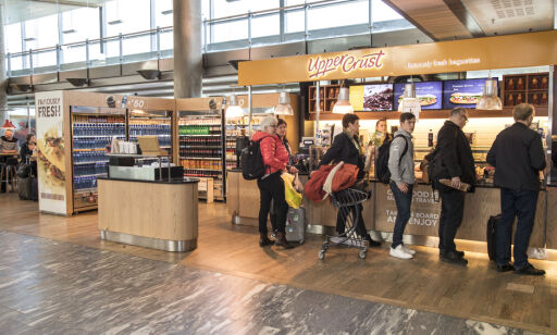 Når blir maten billigere på Gardermoen