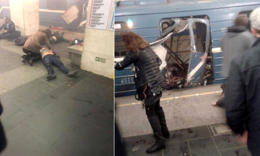 - Eksplosjon på t-banen i St. Petersburg