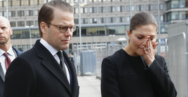 Kronprinsesse Victoria gråter for ofrene: - En enorm sorg