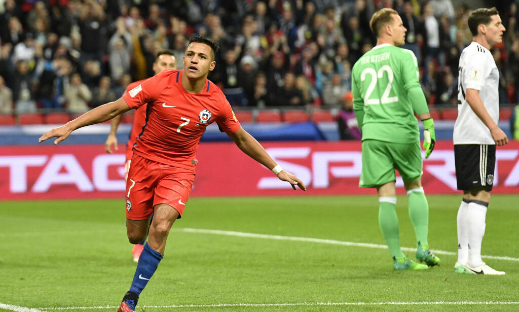 Sanchez historisk da Chile og Tyskland spilte uavgjort