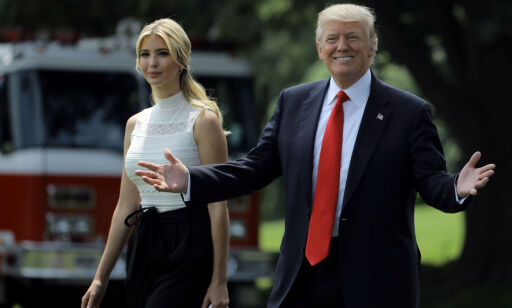 Fikk kritikk for å la dattera ta plassen hans. Nå slår Trump knallhardt tilbake