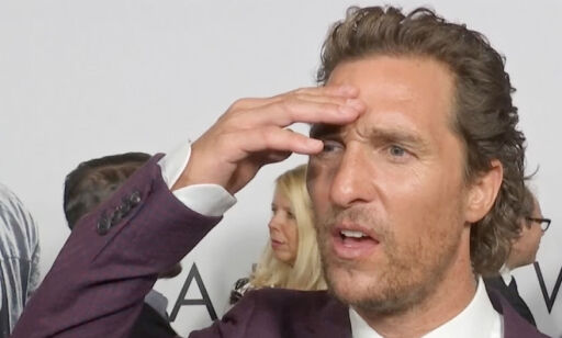 Her får Matthew McConaughey dødsbudskapet på direkten: - Åh, faen