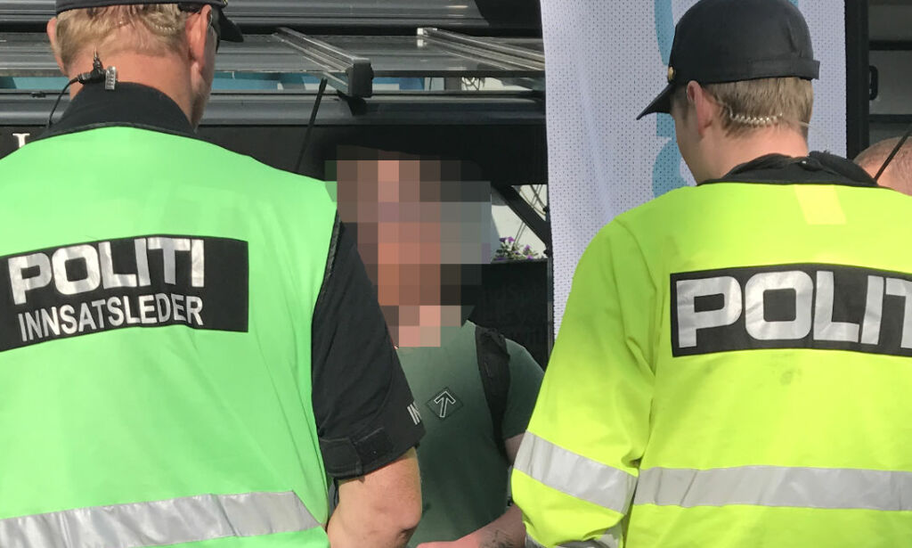 Politiet: Tre høyreekstreme bortvist fra Arendal