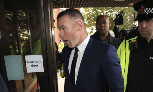 Wayne Rooney tilsto promillekjøring. Fratatt lappen i to år