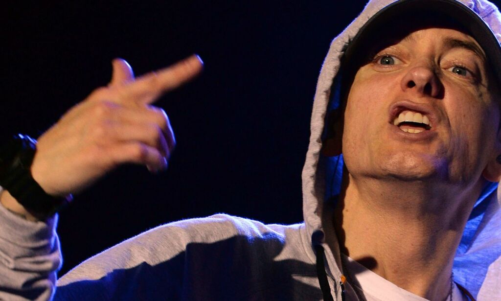 Eminem angriper Trump i en fire minutter lang rasende rap