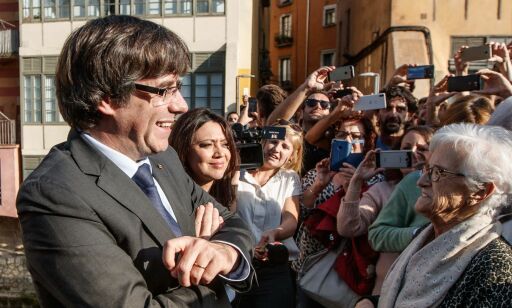 Puigdemont rømte Spania etter kaoset