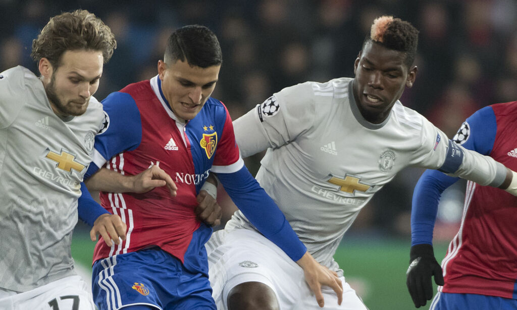 «Moi» og Basel påførte Manchester United årets første Champions League-tap