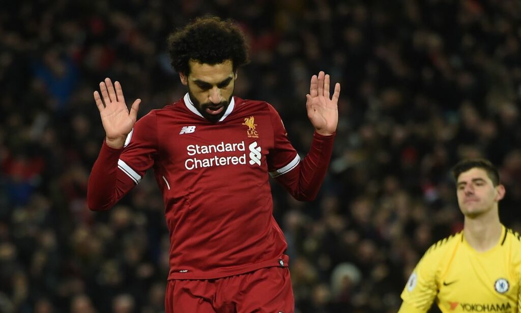 Salah med følelsesladd gest etter scoring mot Chelsea