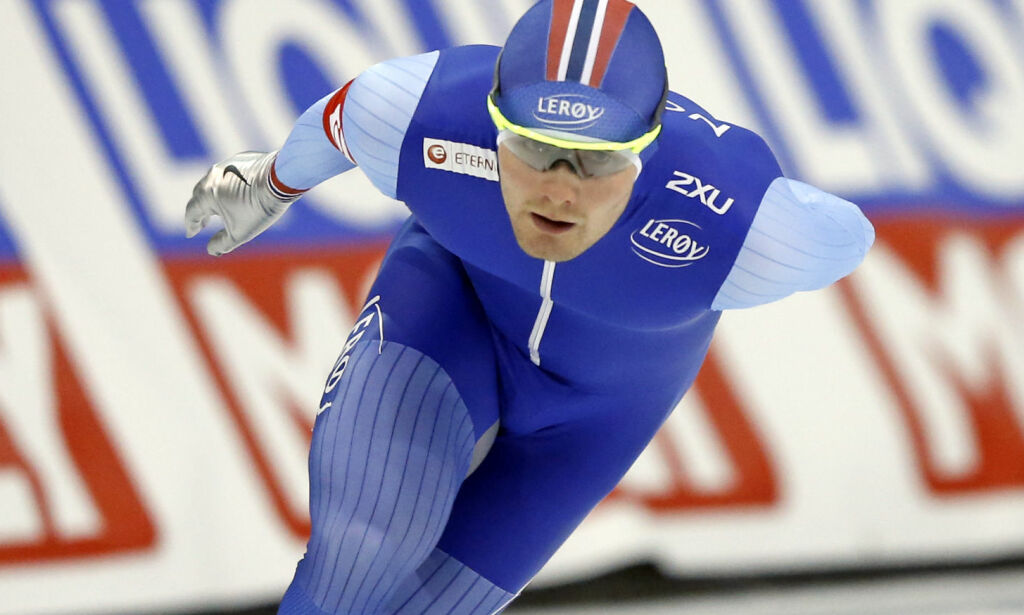 Ny norsk rekord av Lunde Pedersen. Holdt ikke til pallplass