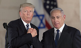 Trump-kompis Netanyahu er like frekk som flatlusa