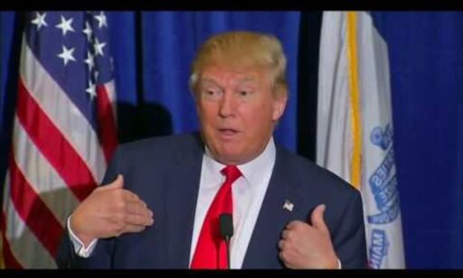 Her blir journalisten kastet ut fra pressemøte med Trump