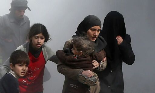 Dette skjer i Øst-Ghouta mens vi mesker oss i vinterværet