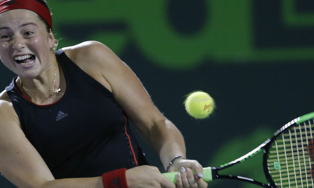 Ostapenko til semifinale i Miami Open