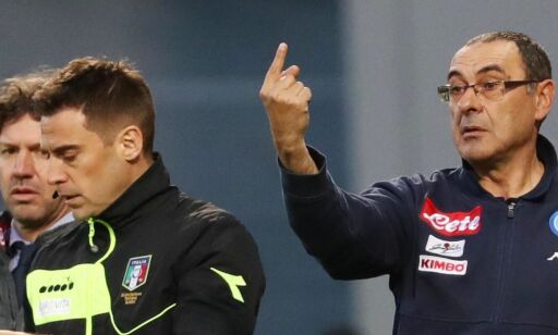 Napoli-trener viste fingeren til Juventus-tilhengere