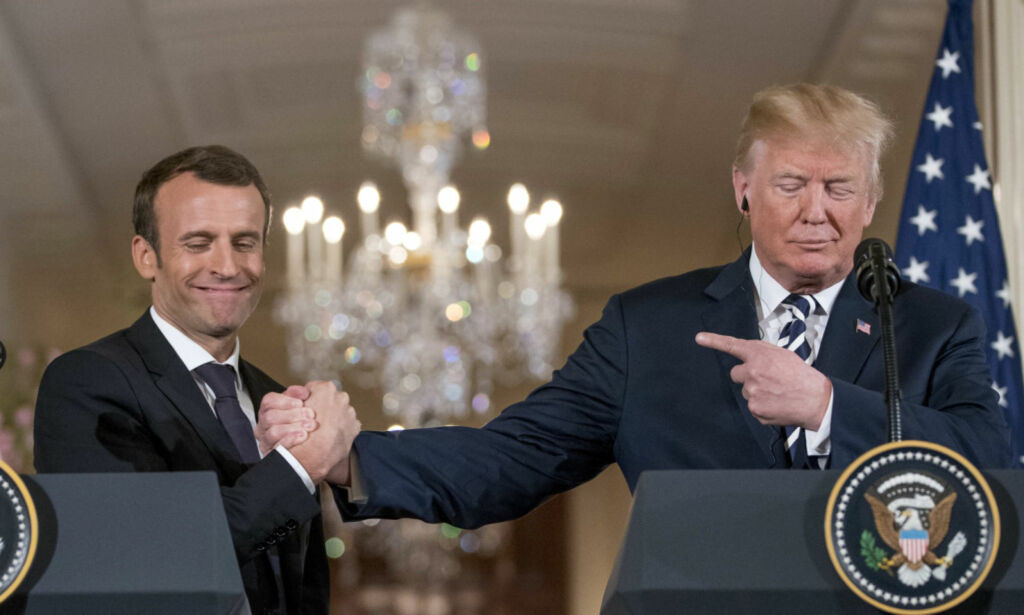 Macron: Frankrike og USA vil ha ny atomavtale med Iran