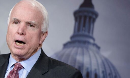 McCain vil ikke ha Trump i begravelsen sin