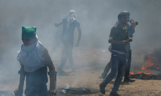 Minst 22 palestinere drept og over 1000 skadd