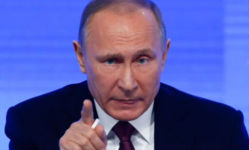 Halve Norge mener Putin er en trussel mot verdensfreden