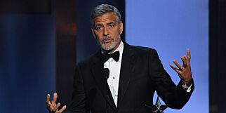 (FILES) In this file photo taken on June 8, 2018 US actor George Clooney speaks after receiving the 46th American Film Institute Life Achievement Award at the Dolby Theatre in Hollywood.
George Clooney and John Legend have sent hefty donations to charity and Bruce Springsteen interrupted his Broadway show to decry the border crisis as the entertainment world voiced outrage over the separation of migrant families at the US border.Clooney and his lawyer wife Amal said that they were donating $100,000 to the Young Center for Immigrant Children's Rights, an organization based at the University of Chicago that provides legal counsel to unaccompanied children.
/ AFP PHOTO / VALERIE MACON