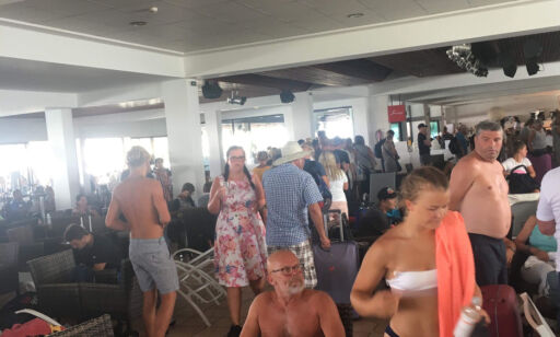 Over 1000 nordmenn strandet på Rhodos