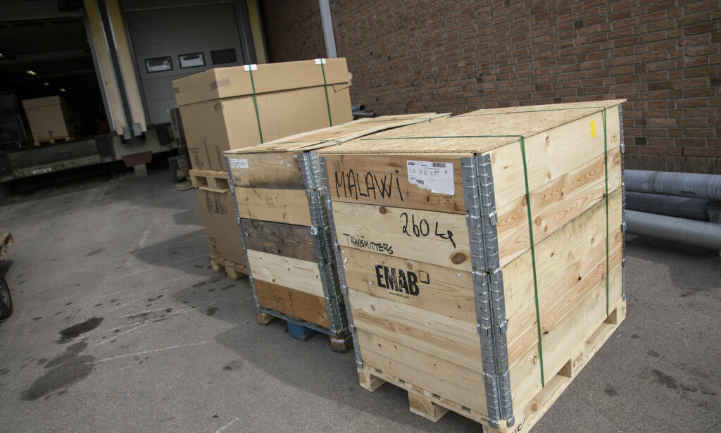 Her forsvinner det norske FM-utstyret til Afrika:Skal forhindre barneekteskap