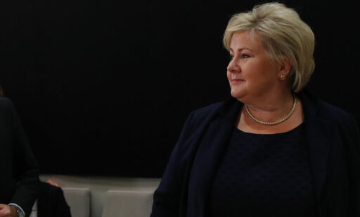 Erna Solberg: - Jeg var upresis