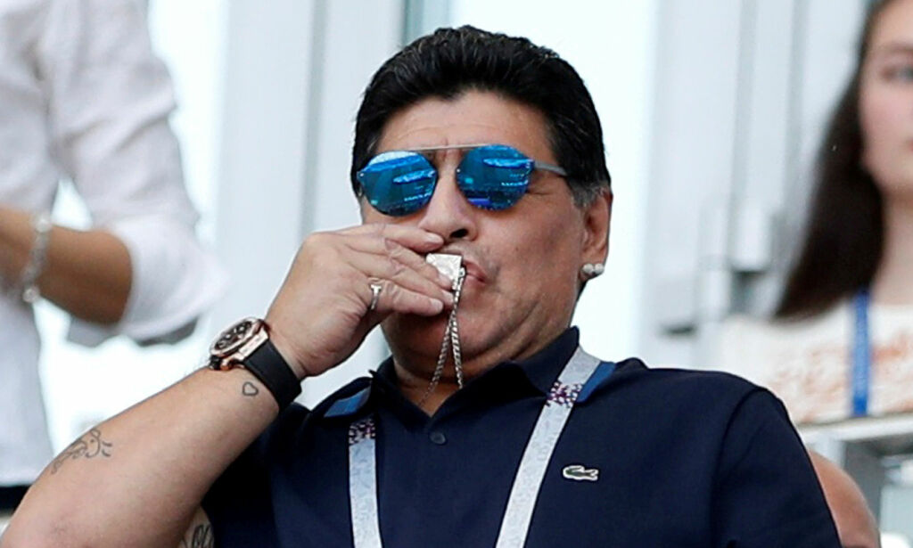 Først dukket Maradona opp i Hviterussland. Nå har han fått jobb i narko-høyborg