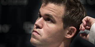 Carlsen måtte spise egne ord. Fikk salen til å bryte ut i latter