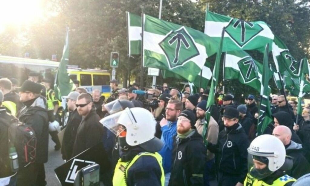 Politiet stoppet naziorganisasjon utenfor ambassadebygg i Oslo
