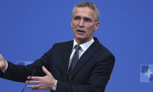 Stoltenberg: - Det er alvorlig. Det handler om atomvåpen
