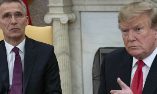 Trumps bisarre usannhet foran Stoltenberg